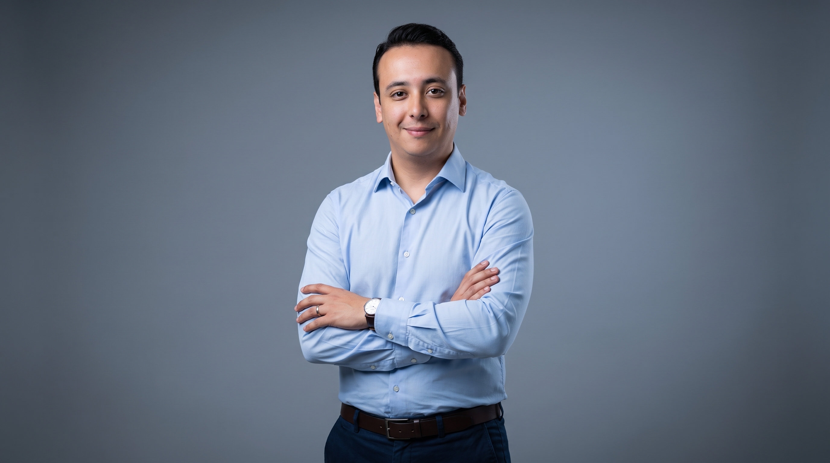 Retrato do Dr. Wesley Nascimento, fisioterapeuta pediátrico
